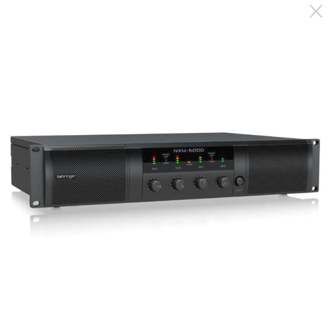 Behringer NX4-6000 Power Amplifier, Learning SPACE