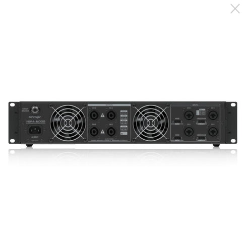Behringer NX4-6000 Power Amplifier, Learning SPACE