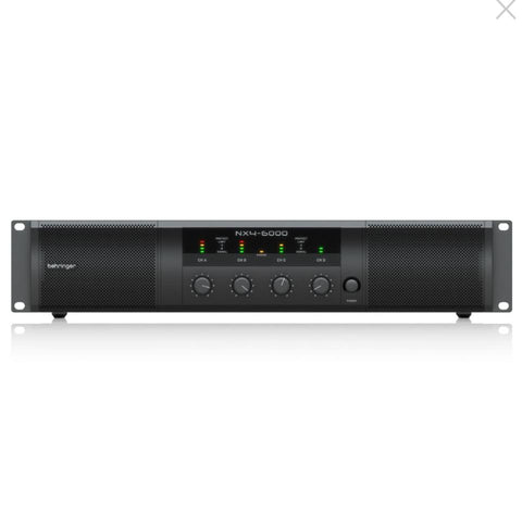 Behringer NX4-6000 Power Amplifier, Learning SPACE