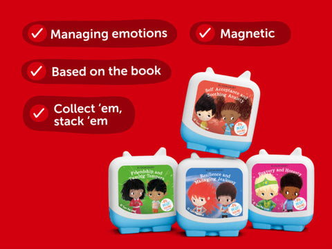 Big Bright Feelings Pocket Tonie Collection-Calming & Anxiety,Emotions & Self Esteem,Puppets & Theatres & Story Sets,Social Emotional Learning,Social Stories & Games & Social Skills,Sound,Tonies-Learning SPACE
