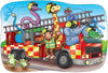 Big Fire Engine Jigsaw Puzzle, Learning SPACE