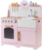 Bigjigs Country Play Kitchen with Accessories! Full Kitchen Experience Bundle, Learning SPACE