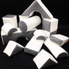 Black & White 14 Shape Soft Play kit-Early Years Sensory Play,Sensory Room Furniture,Soft Play Sets-Learning SPACE