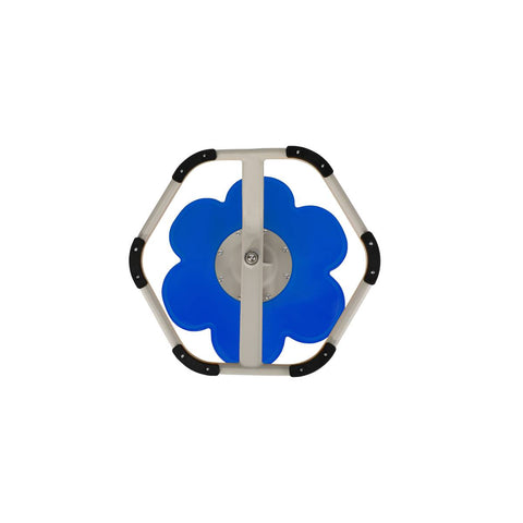 Blue Flower Spinning Chair-Bounce & Spin,Movement Breaks,Movement Chairs & Accessories,Vestibular-Learning SPACE