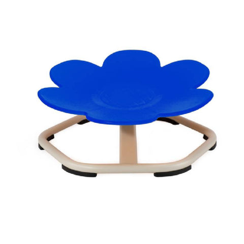 Blue Flower Spinning Chair-Bounce & Spin,Movement Breaks,Movement Chairs & Accessories,Vestibular-Learning SPACE