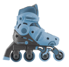 Blue Globber Learning Roller Skates 2 in 1 (Size EU 30-33), Learning SPACE