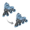 Blue Globber Learning Roller Skates 2 in 1 (Size EU 30-33), Learning SPACE