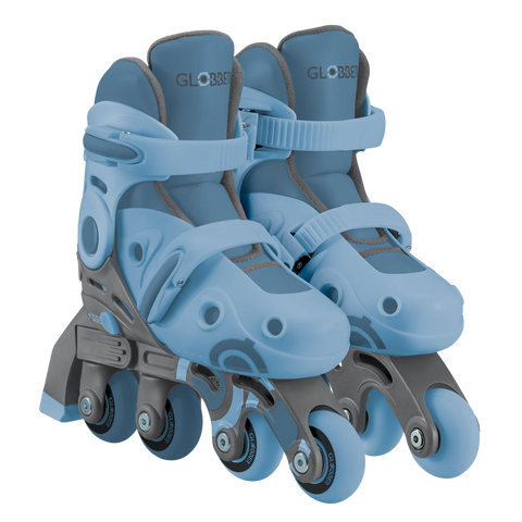Blue Globber Learning Roller Skates 2 in 1 (Size EU 30-33), Learning SPACE
