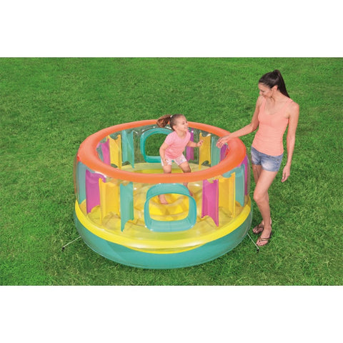 Bouncejam Bouncer-AllSensory,Bestway,Bounce & Spin,Calming & Anxiety,Cerebral Palsy,Helps With,Sensory Seeking-Learning SPACE