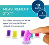 Bouncyband® Flick Sticks - 10pc Assorted Colours, Learning SPACE