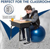 Bouncyband® Balance Ball No-Roll Weighted Seat, Learning SPACE