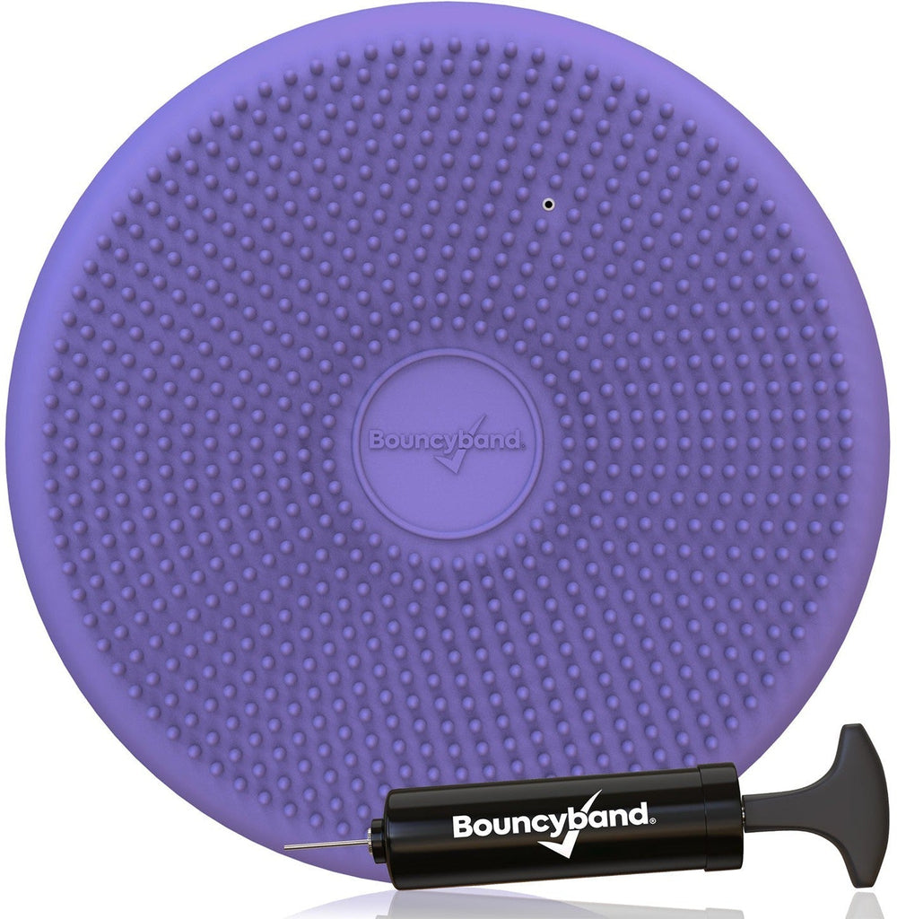Bouncyband® Big Wiggle Seat Sensory Cushion, Purple Pad, Cushions and Covers Learning SPACE