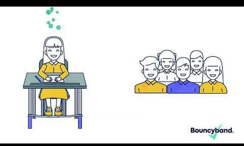 Bouncyband® Movement Band for Primary School Chairs-ADD/ADHD,Back To School,Bouncyband,Classroom Chairs,Fidget,Movement Breaks,Movement Chairs & Accessories,Neuro Diversity,Playlearn,Seasons,Stock,Wellbeing Furniture-Learning SPACE