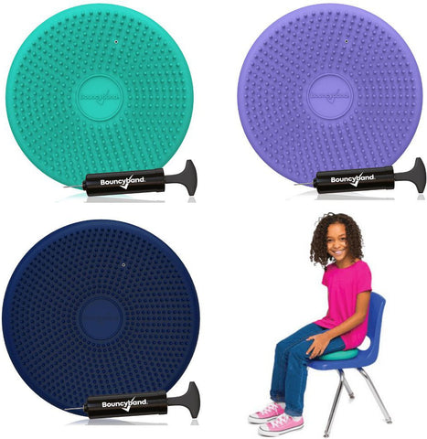 Bouncyband® Wiggle Seat Sensory Cushion-Pad, Cushions and Covers-ADD/ADHD,Back To School,Bean Bags & Cushions,Bouncyband,Calming & Anxiety,Cushions,Dyspraxia,Matrix Group,Movement Breaks,Movement Chairs & Accessories,Neuro Diversity,Nursery,Playlearn,Seasons,Seating,Teen Sensory Weighted & Deep Pressure,Weighted & Deep Pressure,Wellbeing Furniture-Learning SPACE