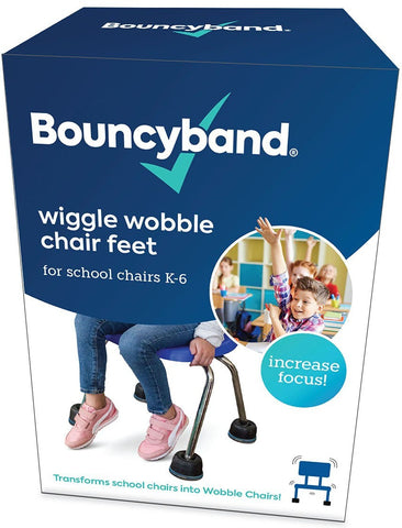 Bouncyband® Wiggle Wobble Chair Feet-ADD/ADHD,Back To School,Bouncyband,Calming & Anxiety,Calming and Relaxation,Dyspraxia,Fidget,Helps With,Movement Breaks,Movement Chairs & Accessories,Neuro Diversity,Playlearn,SCOTEXCEL,Seasons,Seating,Stress Relief,Wellbeing Furniture-Learning SPACE