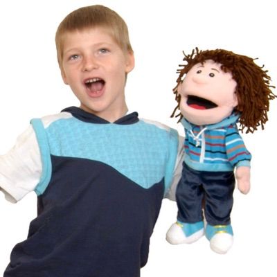 Boy Moving Mouth Hand Puppet-Early Education & Smart Toys-Calming & Anxiety,Calming and Relaxation,Comfort Toys,communication,Games & Toys,Helps With,Imaginative Play,Neuro Diversity,Primary Literacy,Puppets & Theatres & Story Sets,Role Play,Stock-Learning SPACE