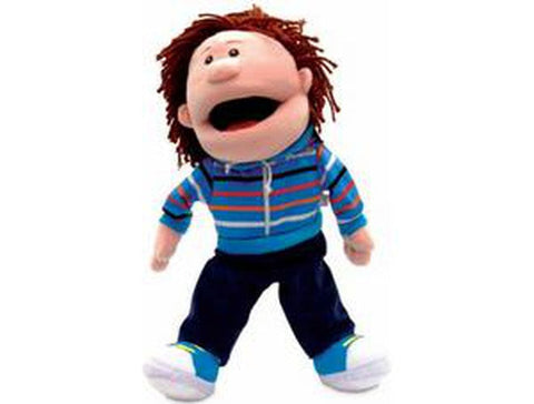 Boy Moving Mouth Hand Puppet-Early Education & Smart Toys-Calming & Anxiety,Calming and Relaxation,Comfort Toys,communication,Games & Toys,Helps With,Imaginative Play,Neuro Diversity,Primary Literacy,Puppets & Theatres & Story Sets,Role Play,Stock-Learning SPACE