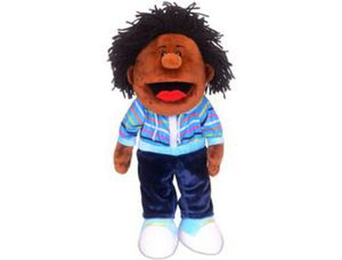 Boy Moving Mouth Hand Puppet-Early Education & Smart Toys-Calming & Anxiety,Calming and Relaxation,Comfort Toys,communication,Games & Toys,Helps With,Imaginative Play,Neuro Diversity,Primary Literacy,Puppets & Theatres & Story Sets,Role Play,Stock-Learning SPACE