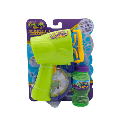 Bubble In Bubble Magic Blower-Bubbles,Early Years Sensory Play,Gazillion Bubbles,Sensory,Sensory Seeking,Visual Fun,Visual Sensory Toys-Learning SPACE