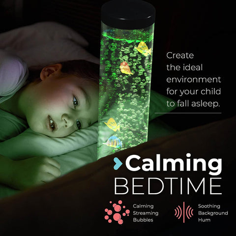 Bubble Tube 105cm, Bracket And Fish Complete Set-AllSensory,Bubble Tubes,Calming & Anxiety,Calming and Relaxation,Helps With,Home Bubble Tubes & Walls,Matrix Group,Neuro Diversity,Playlearn,Rainbow Theme Sensory Room,Sensory Processing Disorder,Star & Galaxy Theme Sensory Room,Toys for Anxiety,Visual Sensory Toys-Learning SPACE