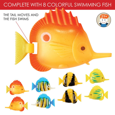 Bubble Tube 105cm (comes with fish)-AllSensory,Bubble Tubes,Calming & Anxiety,Calming and Relaxation,family fund bestsellers,Featured,Helps With,Home Bubble Tubes & Walls,Matrix Group,Neuro Diversity,Playlearn,SCOTEXCEL,Sensory Processing Disorder,Toys for Anxiety,Visual Sensory Toys-Learning SPACE