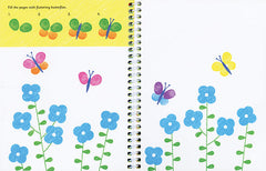 Bugs Fingerprint Art - Activity Book-Arts & Crafts,Drawing & Easels,Gifts for 5-7 Years Old,Primary Arts & Crafts,Primary Books & Posters,Spring,Stock,Usborne Books-Learning SPACE