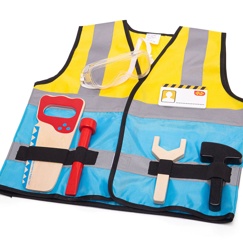 Builder Dress Up Role Play Costume, Learning SPACE