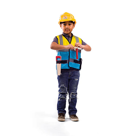 Builder Dress Up Role Play Costume-Bigjigs Toys,Christmas,Dress Up Costumes & Masks,Role Play,SCOTEXCEL-Learning SPACE