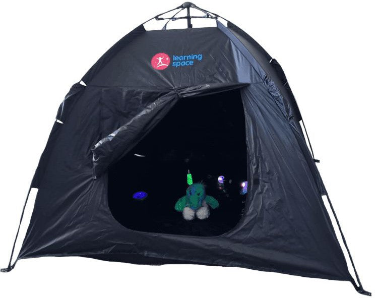 MySpace Sensory Pop-Up Dark Den Tent, Learning SPACE