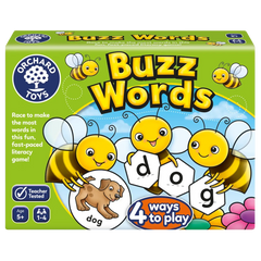 Buzz Words Game - Literacy Board Game-Dyslexia,Games & Toys,Gifts for 5-7 Years Old,Literacy,Orchard Toys,Primary Literacy,Table Top & Family Games-Learning SPACE