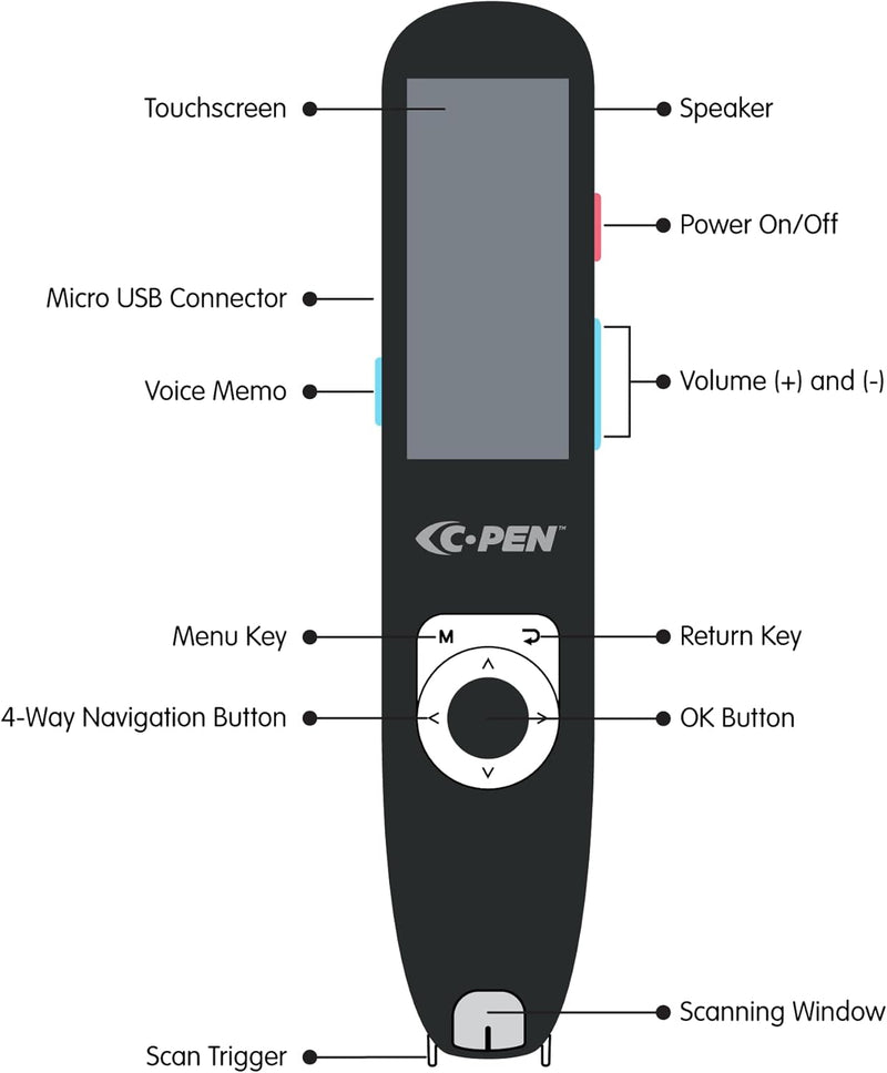 C-Pen Lingo 3 - Reading & Translator Pen, Learning SPACE