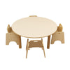 Round Birch Table (100cm Diameter), Learning SPACE