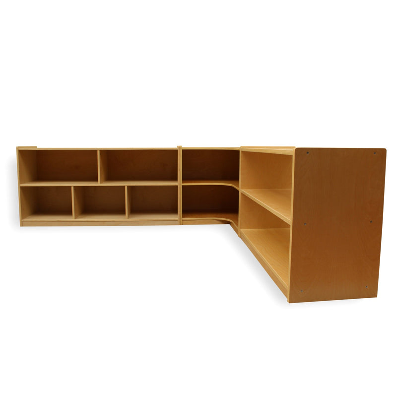 2 Shelf See Thru Unit, Learning SPACE