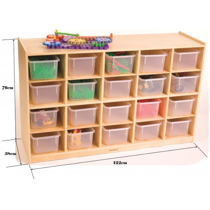20 Cubby Storage, Learning SPACE