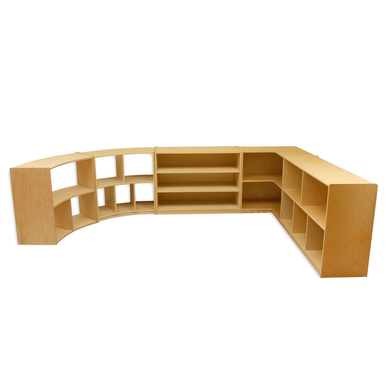 3 Shelf Unit - 20mm Thick - H 76cm, Learning SPACE