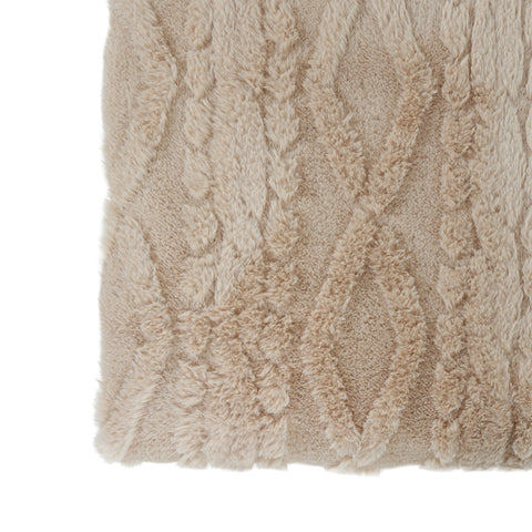 Cable Knit Faux Fur 2.3Kg Weighted Blanket-ADD/ADHD,Calming & Anxiety,Dropship,Eden Learning Spaces,Teen Sensory Weighted & Deep Pressure,Weighted & Deep Pressure,Weighted Blankets-Learning SPACE