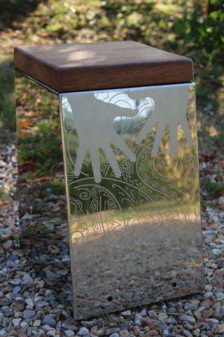 Cajon Deluxe - Sensory Garden Musical Instrument, Learning SPACE