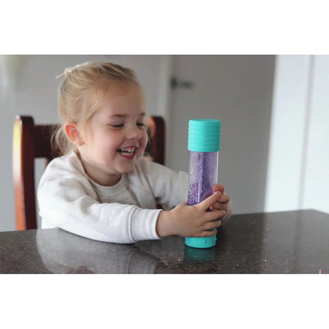 Calm Down Bottle - Mint-Calming & Anxiety,Calming and Relaxation,Games & Toys,Gifts For 3-5 Years Old,sensory activity,Visual Fun,Visual Sensory Toys-Learning SPACE