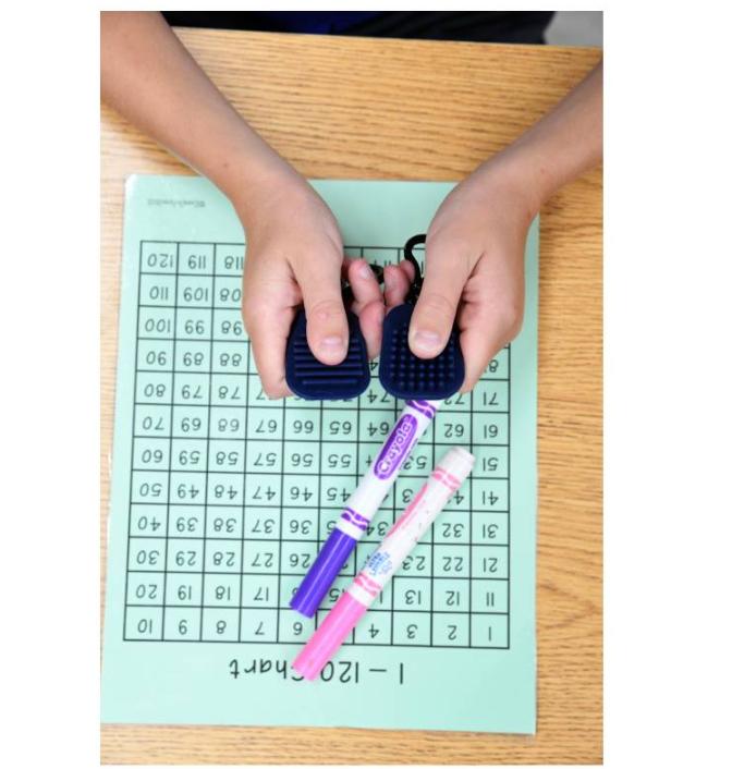 12 Calming Clip Key Chains by Bouncyband®, Learning SPACE