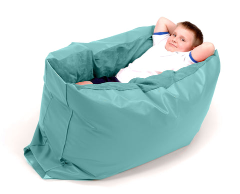 Calming Sensory Beanbag Cocoon-ADD/ADHD,AllSensory,Bean Bags,Bean Bags & Cushions,Calming & Anxiety,Calming and Relaxation,Chill Out Area,excell2,Helps With,Matrix Group,Nurture Room,Proprioceptive,Sensory Processing Disorder,Sensory Seeking,Teen Sensory Weighted & Deep Pressure,Toys for Anxiety,Weighted & Deep Pressure-Blue-YD0134B-Learning SPACE