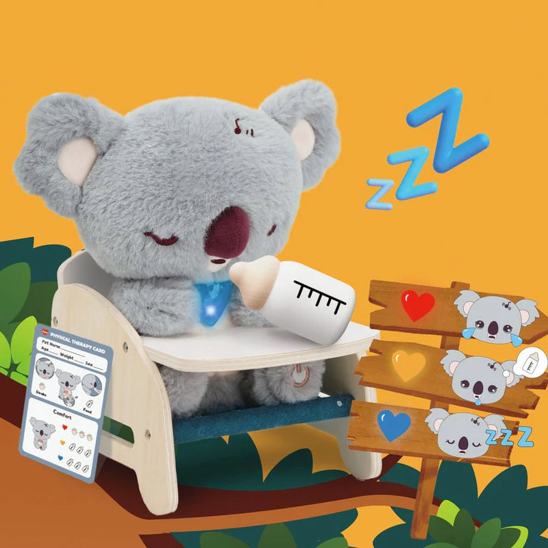 Care Pets - Baby Koala Interactive Cuddly Toy, Learning SPACE