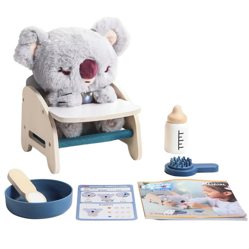 Care Pets - Baby Koala Interactive Cuddly Toy, Learning SPACE