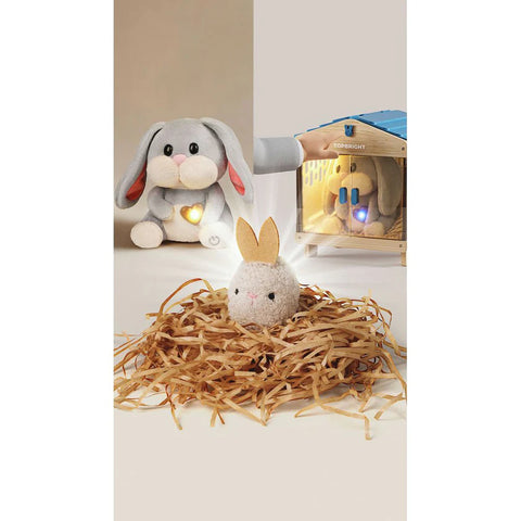 Care Pets - Mummy Bunny Interactive Cuddly Toy, Learning SPACE