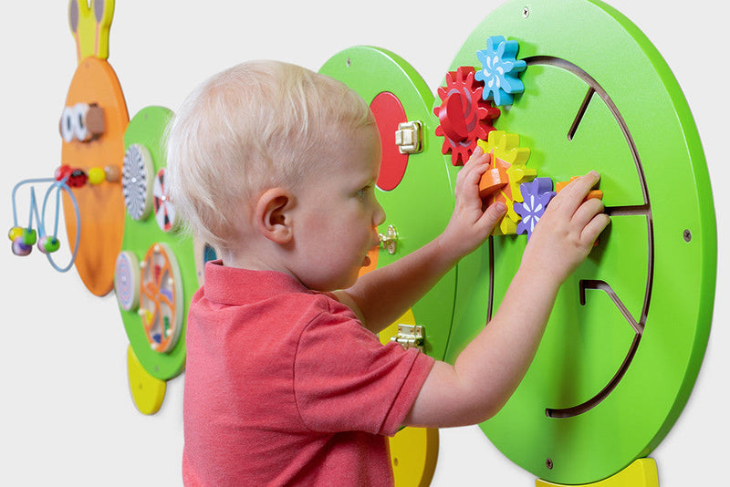 Caterpillar Activity Wall Panels - Interactive Educational Toy For Kids, Learning SPACE