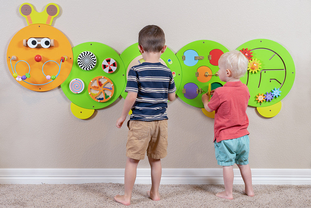 Caterpillar Activity Wall Panels | Wooden Wall Toy