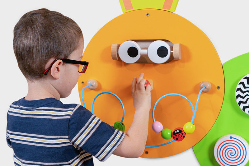 Caterpillar Activity Wall Panels - Interactive Educational Toy For Kids, Learning SPACE