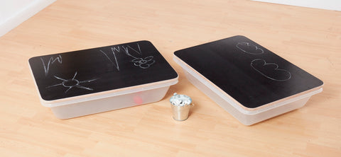 Chalk Activity Tub Topper-Art Materials,Arts & Crafts,Blackboards,Chalk,Cosy Direct,Early Arts & Crafts,Primary Arts & Crafts,Table,Trays-Learning SPACE