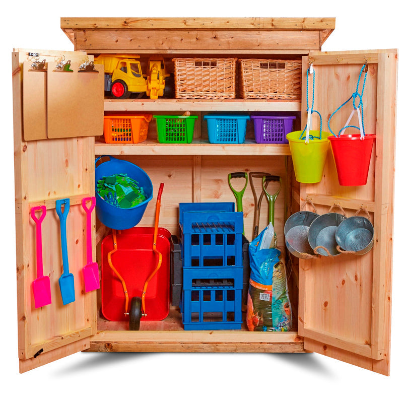 Changeable Shelving Shed, Learning SPACE