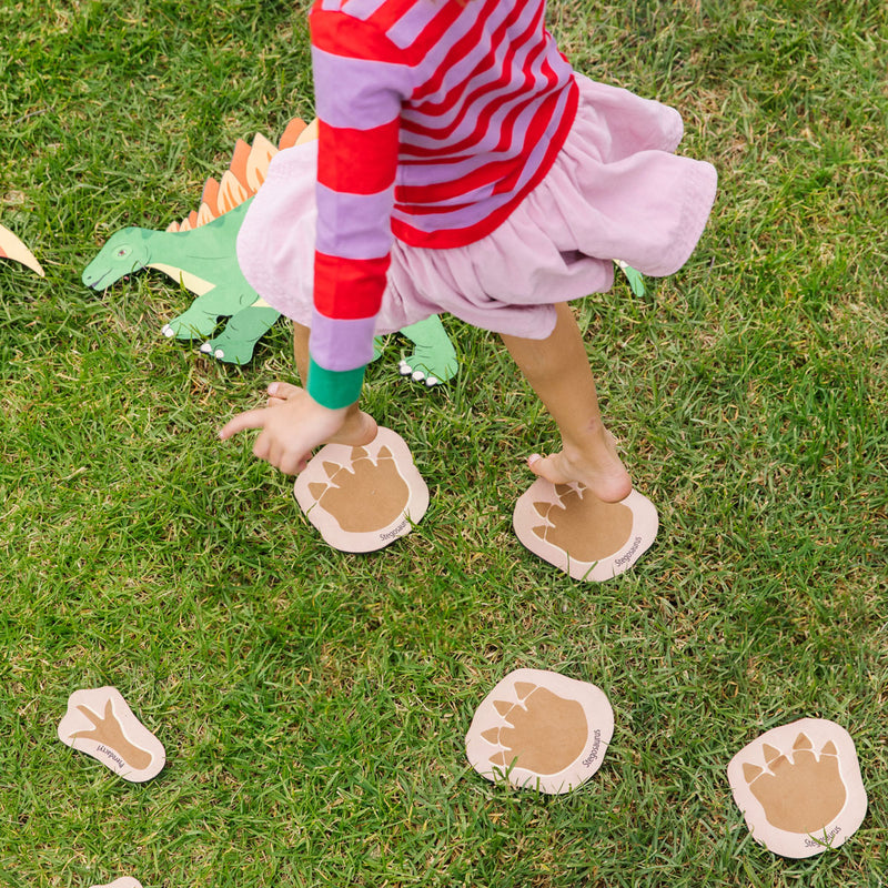 Chasing Dinosaurs Hand & Footprints, Activity Toys Learning SPACE