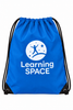 Learning SPACE Drawstring Tote Bag